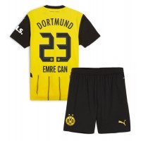 Borussia Dortmund Emre Can #23 Hemmaställ Barn 2024-25 Korta ärmar (+ Korta byxor)